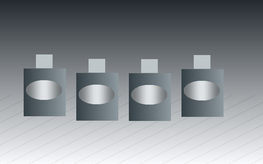 Illustrative machining close-up relevant to thermal management and cold plate parts