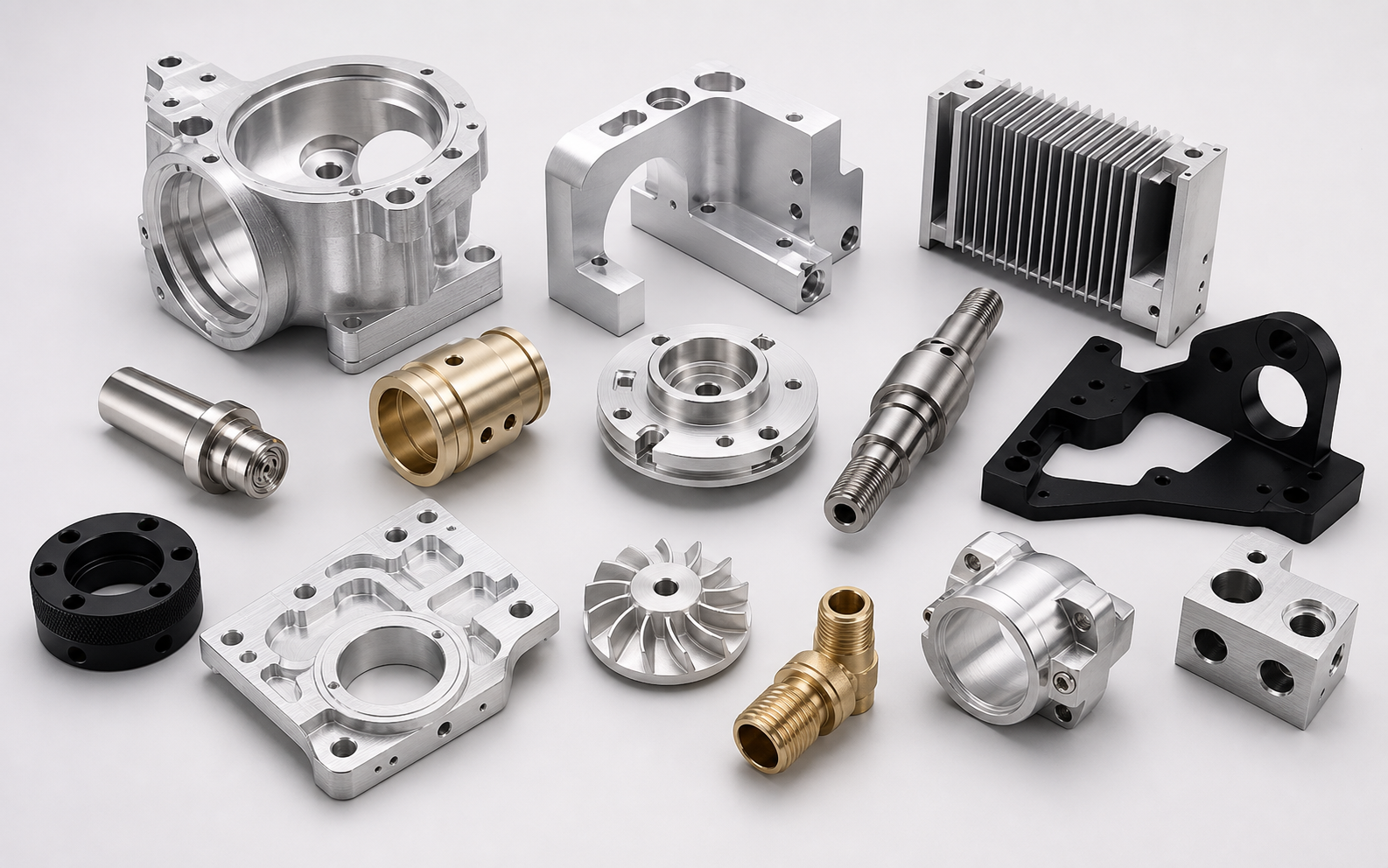 Illustrative precision parts relevant to autonomous systems and mobility hardware